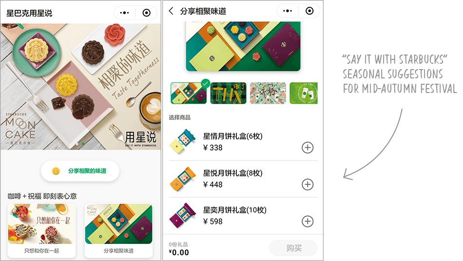 Say it with Starbucks