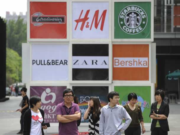 Foreign brands in China