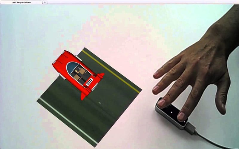 Augmented reality virtual fitting example